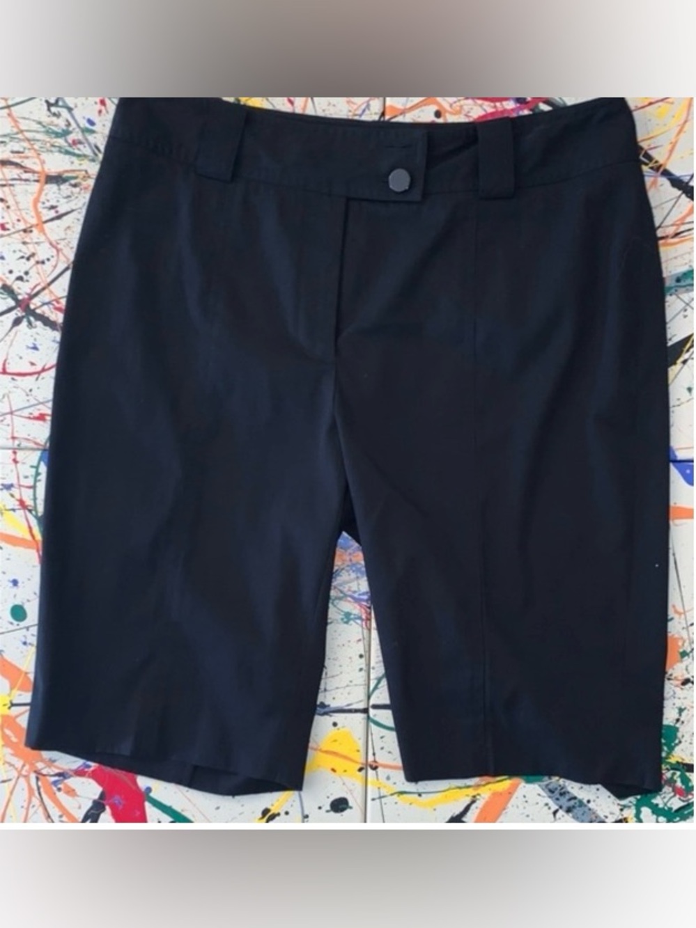 ETCETERA black Bermuda Shorts.